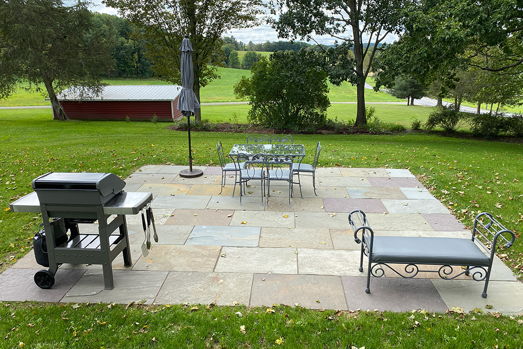 Blue Stone Patio